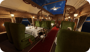 Horizon Chaser 🚂✨🌌