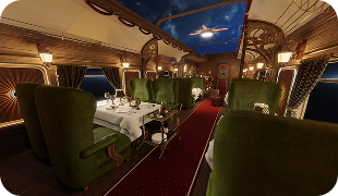 Horizon Chaser 🚂✨🌌